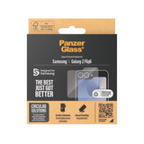 Samsung Galaxy Z Flip6 PanzerGlass Sub Screen Classic Fit skjermbeskytter - platinastyrke - gjennomsiktig
