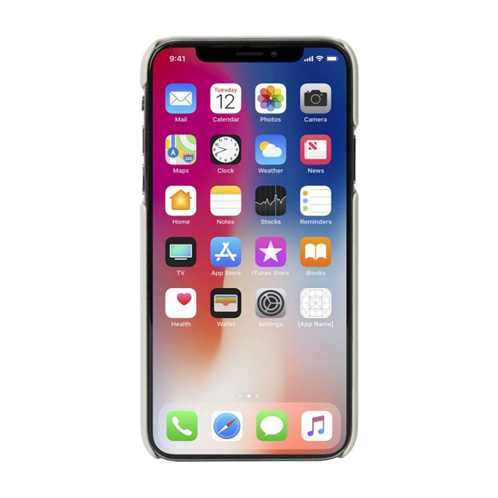 Krusell Tanum iPhone Xs Max Bakdeksel - Grå