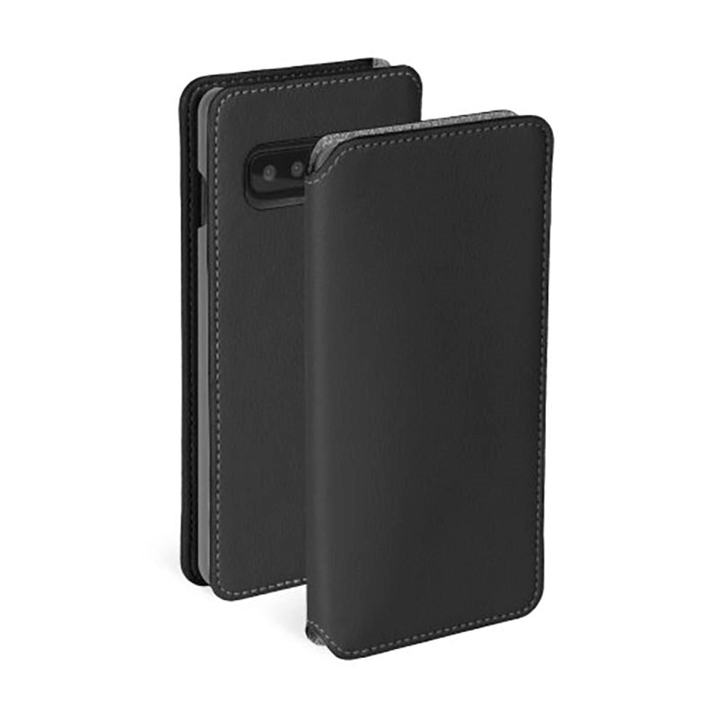 Krusell Pixbo 4 Card FolioCase Samsung Galaxy S10 Leather Flip Deksel - Svart