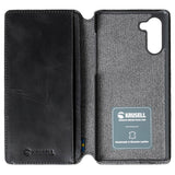 Krusell Sunne PhoneWallet Samsung Galaxy Note10 Leather Flip Deksel - Svart