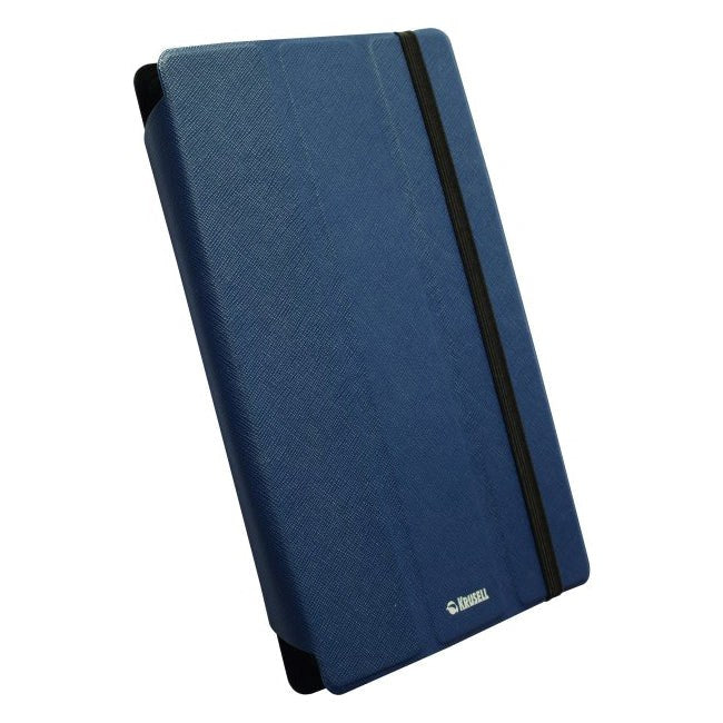 Krusell Universal Tablet Leather Cover Max 20,7x12,5cm - Blå