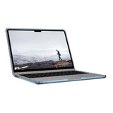 MacBook Air 13" M2/M3/M4 (2022-2025) UAG [U] Lucent-deksel – gjennomsiktig / blå
