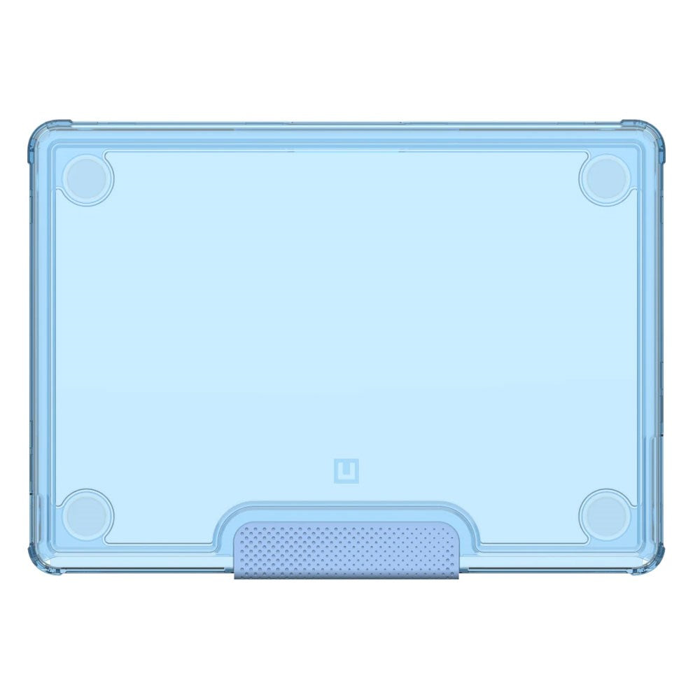 MacBook Air 13" M2/M3/M4 (2022-2025) UAG [U] Lucent-deksel – gjennomsiktig / blå
