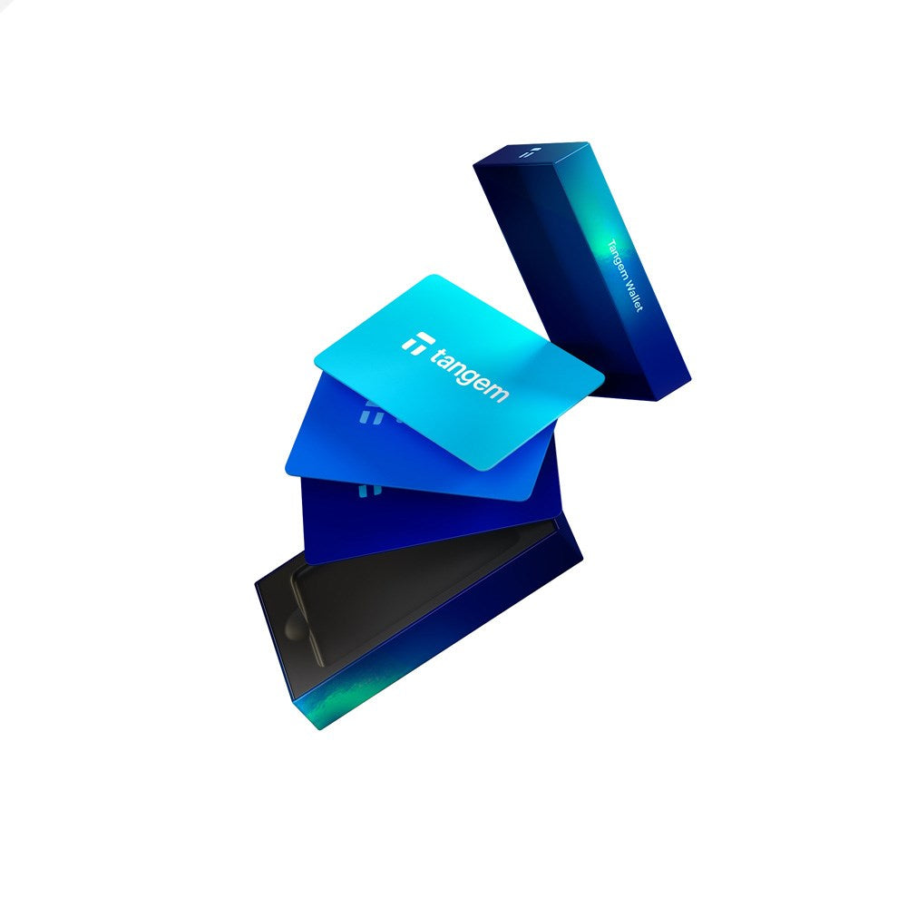 Tangem - Wallet Card - 3 stk - Electric Night