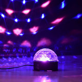 Manhattan Mini Bluetooth Højttaler m. Fjernbetjening & Disko Lyskugle - Sort