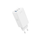 Hune Huron 65W Vægoplader - 1 x USB-C & 1 x USB-A - Hvid
