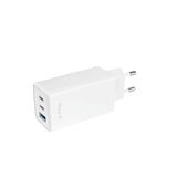 Hune Huron 65W Vægoplader - 1 x USB-C & 1 x USB-A - Hvid
