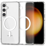 Flexair Hybrid MagSafe-deksel fra Tech-Protect til Samsung Galaxy S24 FE - Gjennomsiktig