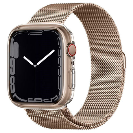 Spigen Apple Watch (44/SE/45 mm) Liquid Crystal Cover - Gjennomsiktig
