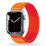 Apple Watch (42/44/SE/45/46/49 mm) Tech-Protect Nylon Pro Strap - oransje