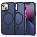 iPhone 13 Mini Tech-Protect Magmat Bakdeksel - MagSafe-kompatibel - Matt blå