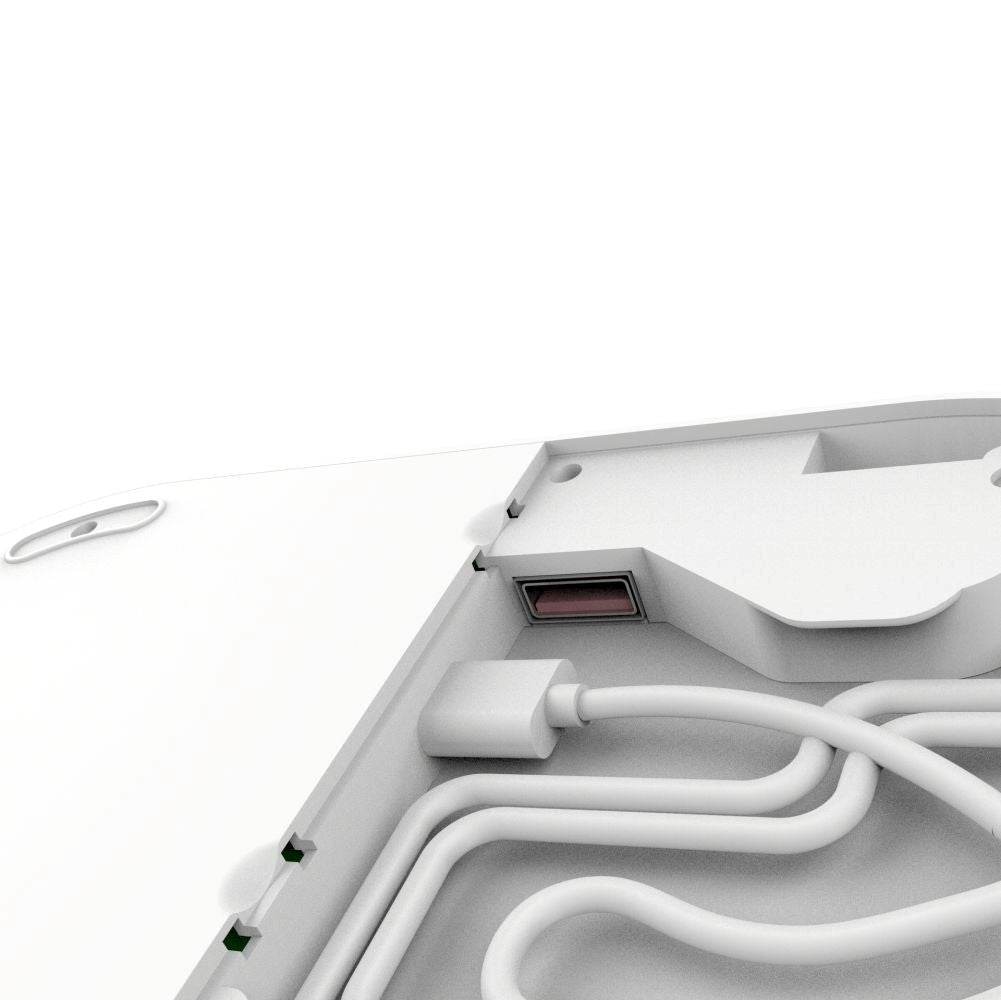 Tech-Protect A14 3-in-1 Trådløs Oplader 15W - Hvid