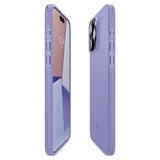 iPhone 15 Pro Spigen Thin Fit-deksel - Iris lilla