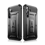 Samsung Galaxy S24+ (Plus) SUPCASE Unicorn Beetle Pro 2-Set Håndværker Cover m. Skærmbeskyttelse - Sort