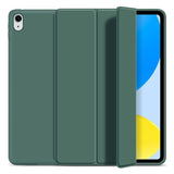 iPad 10.9" (2022) Tech-Protect Smartcase Cover Tri-fold - Mørkegrøn
