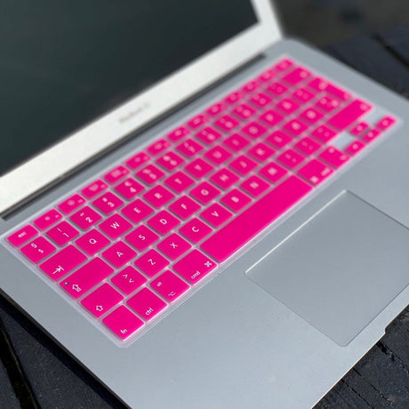 Philbert MacBook-tastaturdeksel m. Dansk tastatur - Rosa