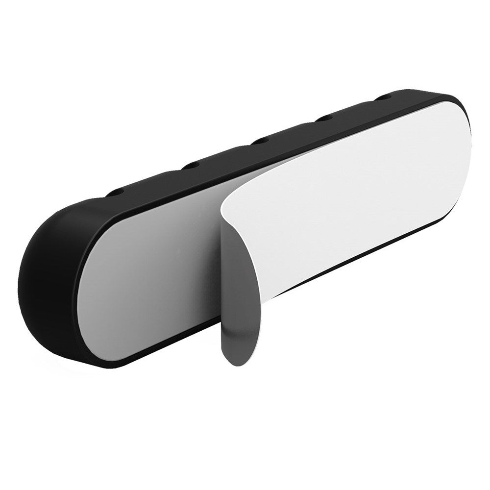 Selvklæbende Kabelholder til 5 Kabler - Sort