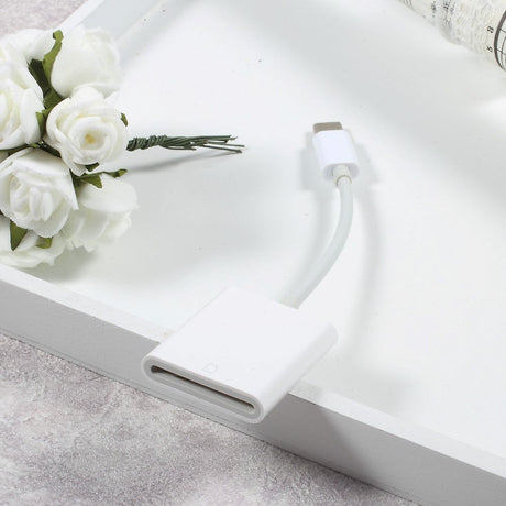 Universal USB Type-C til SD-kortleser - Hvit