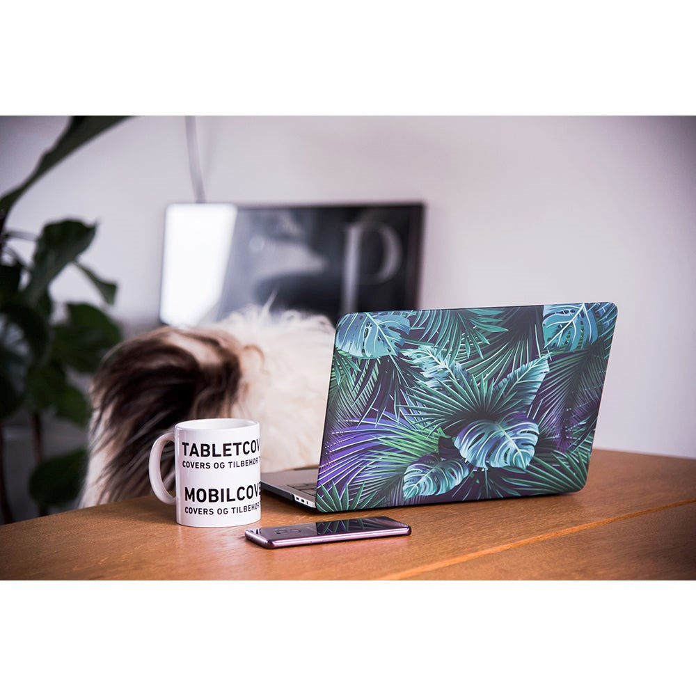 MacBook Air 13-deksel - Hard Case Jungle Design - Grønn / Blå