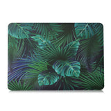 MacBook Air 13-deksel - Hard Case Jungle Design - Grønn / Blå