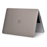 MacBook Air 13 (2018) - Hard Case Cover - Gennemsigtig Grå