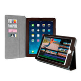 SBS iPad Air / Air 2 / 9,7" (2017) Bokveske med kortholder - brun