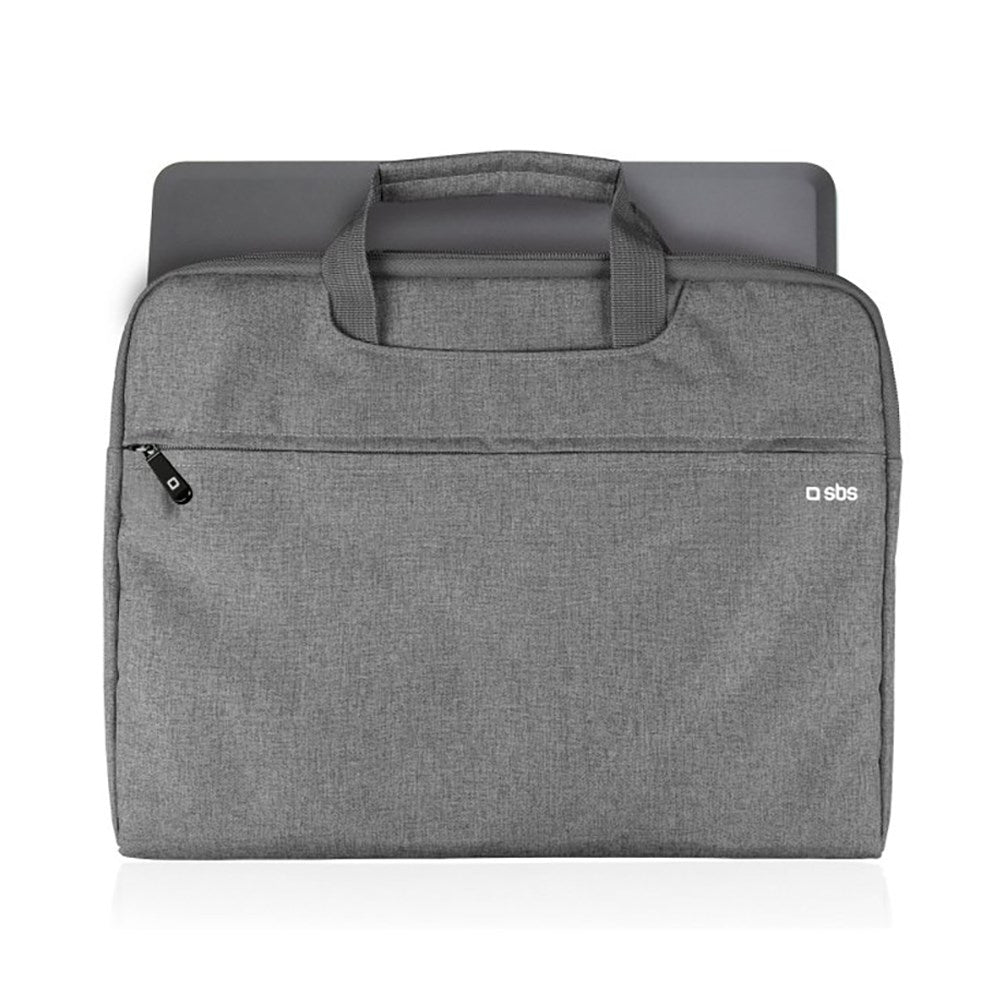 SBS Håndtak Lux Laptop / Macbook-veske med håndtak 13" - Grå