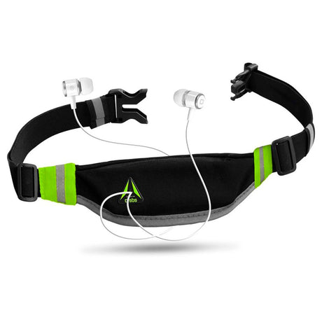 SBS Sport Løpebelte for Mobil m. Reflekterende - (Max Mobil: 180 x 85 x 10 mm) - Sort