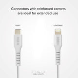 SBS USB-C til Lightning-kabel - 1 meter - MFI - 20W (PD) - Hvit