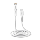 SBS USB-C til Lightning-kabel - 1 meter - MFI - 20W (PD) - Hvit
