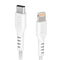 SBS USB-C til Lightning-kabel - 1 meter - MFI - 20W (PD) - Hvit