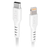 SBS USB-C til Lightning-kabel - 2 meter - MFI - 480 Mbit/s - Hvit