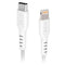 SBS USB-C til Lightning-kabel - 2 meter - MFI - 480 Mbit/s - Hvit