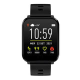 SBS Beat Spirit Smartwatch m. Sleep Tracker &amp; Skritteller - IP68 - Svart