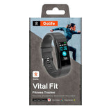 SBS Vital Fit Fitness Tracker m. Sleep Tracker &amp; Skritteller - IP67 - Svart