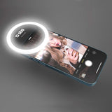 SBS Selfie Ring Light Mini til Smartphone - Sort