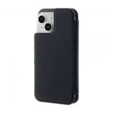 iPhone 15 Plus / 14 Plus / 12 Pro Max Puro Folio Cover med Kortholder - MagSafe Kompatibel - Sort
