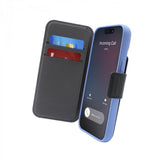 iPhone 14 Pro Max / 13 Pro Max Puro Folio Cover med Kortholder - MagSafe Kompatibel - Sort