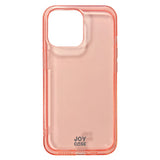iPhone 13 Pro Joy Deksel Fleksibelt plastdeksel - Gjennomsiktig / Rosa