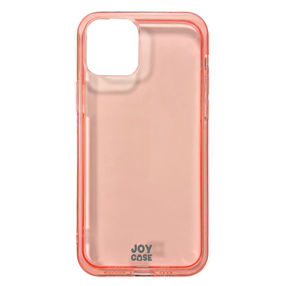 iPhone 12 / 12 Pro Joy Deksel Fleksibelt plastdeksel - Gjennomsiktig / Rosa