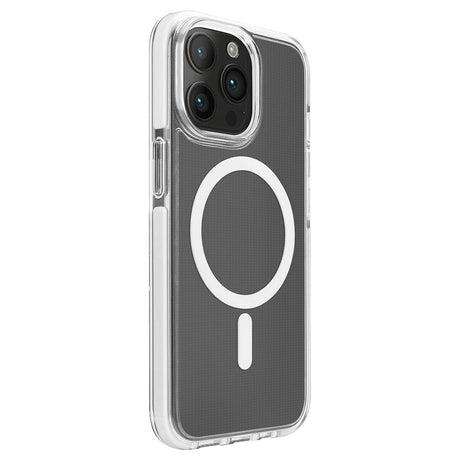 iPhone 15 Pro Puro Lite Mag Pro Bakdeksel - MagSafe-kompatibelt - Gjennomsiktig / Hvit