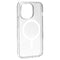 iPhone 15 Pro Puro Lite Mag Pro Bagside Cover - MagSafe Kompatibel - Gennemsigtig / Hvid