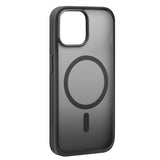 iPhone 15 Puro Gradient Bakdeksel - MagSafe-kompatibel - Gjennomsiktig / Svart