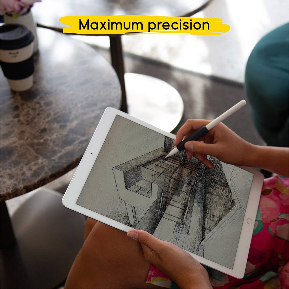 doodroo Samsung Galaxy Tab S9+ (Plus) / S8+ (Plus) / S7+ (Plus) Paper Feel Screen Protector - 2 stk. - Gjennomsiktig