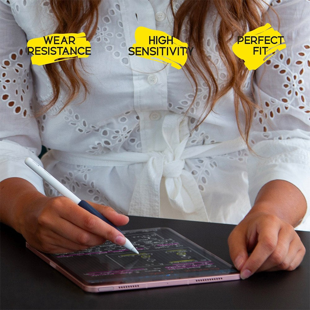 doodroo Apple Pencil Metal Tip - 3-Pack - Hvit