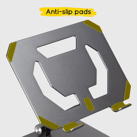 doodroo metallstativ for nettbrett - grå