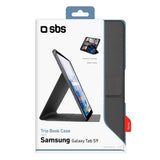 SBS Samsung Galaxy Tab S9 Book Pro-deksel - Svart