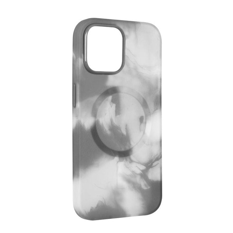 iPhone 15 Pro - Puro AQUA Fleksibelt Plastik Cover - MagSafe Kompatibel - Grå