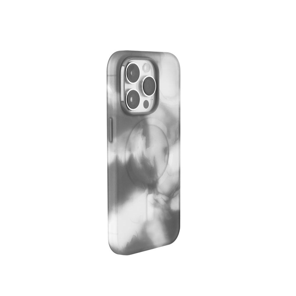 iPhone 15 Pro Max - Puro AQUA Fleksibelt Plastik Cover - MagSafe Kompatibel - Grå