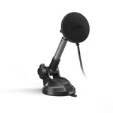 SBS mobilholder for bil m. Teleskoparm - Montering av frontrute og dashbord - MagSafe-kompatibel - Svart